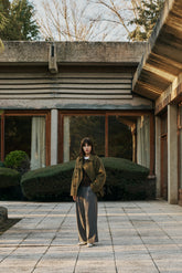 DOUBLE-BREASTED WOOL COAT