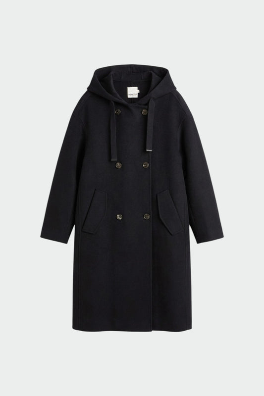 WOOL MAXI COAT WITH HOOD 6