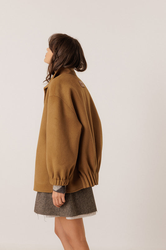 WOOL BOMBER-STYLE COAT 2