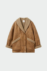VINTAGE SUEDE-EFFECT PELISSE