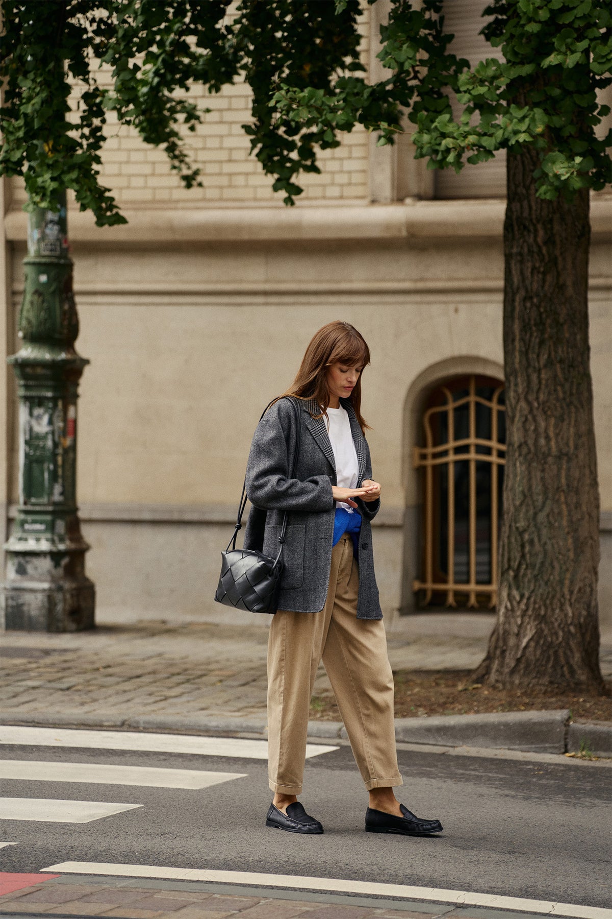 REVERSIBLE OVERSIZED WOOL BLAZER
