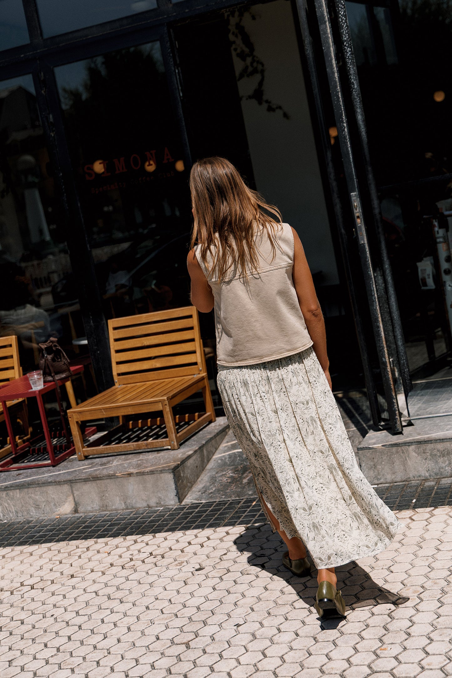 COTTON TWILL VEST