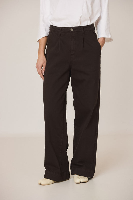 WIDE-LEG COTTON PANTS 3