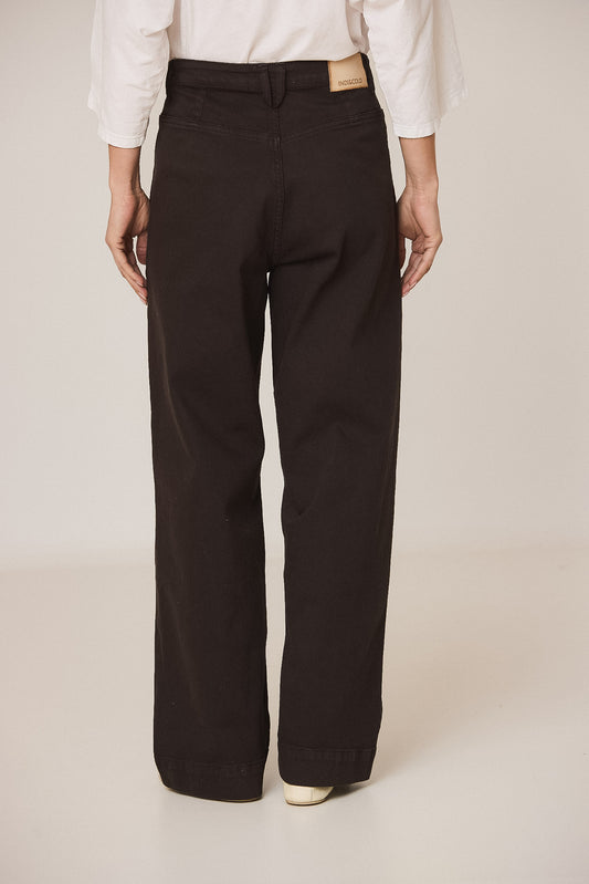 WIDE-LEG COTTON PANTS 4