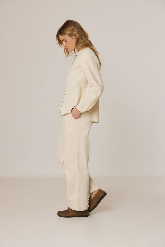 CORDUROY CARROT PANTS 2
