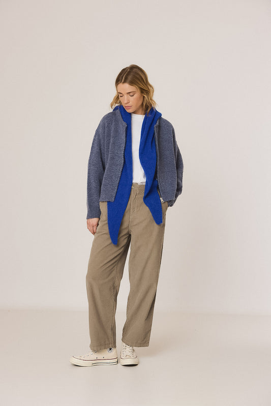 CORDUROY CARROT PANTS 1