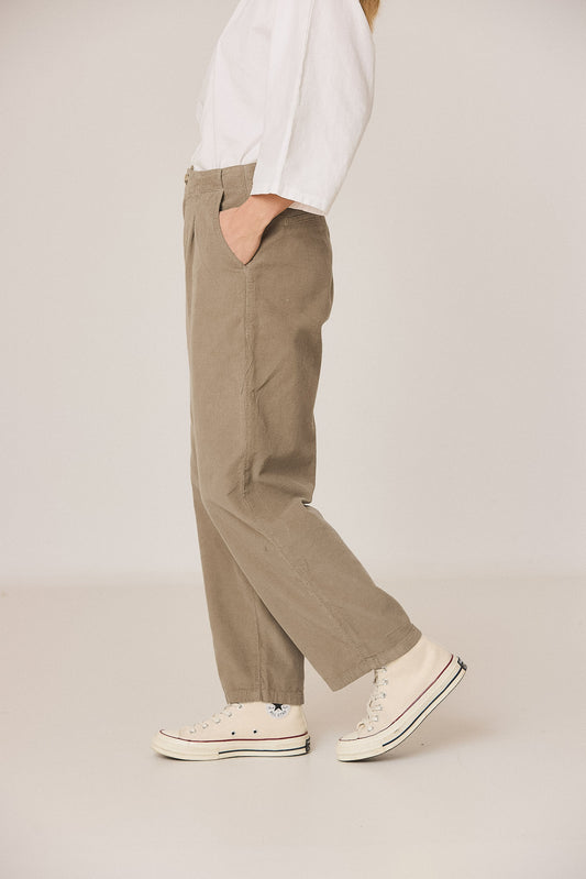 CORDUROY CARROT PANTS 2