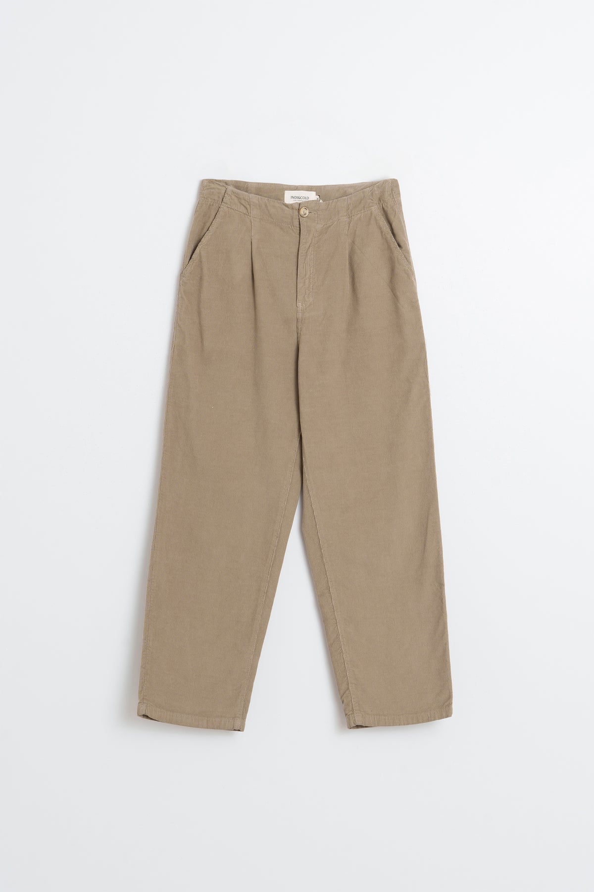 CORDUROY CARROT PANTS