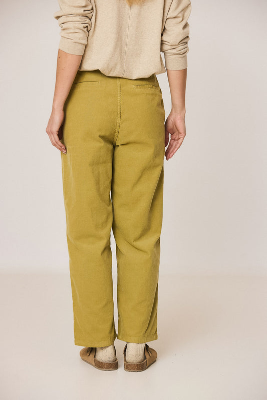 CORDUROY CARROT PANTS 3