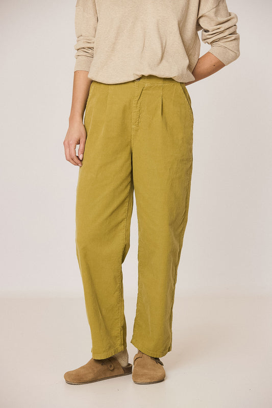 CORDUROY CARROT PANTS 4