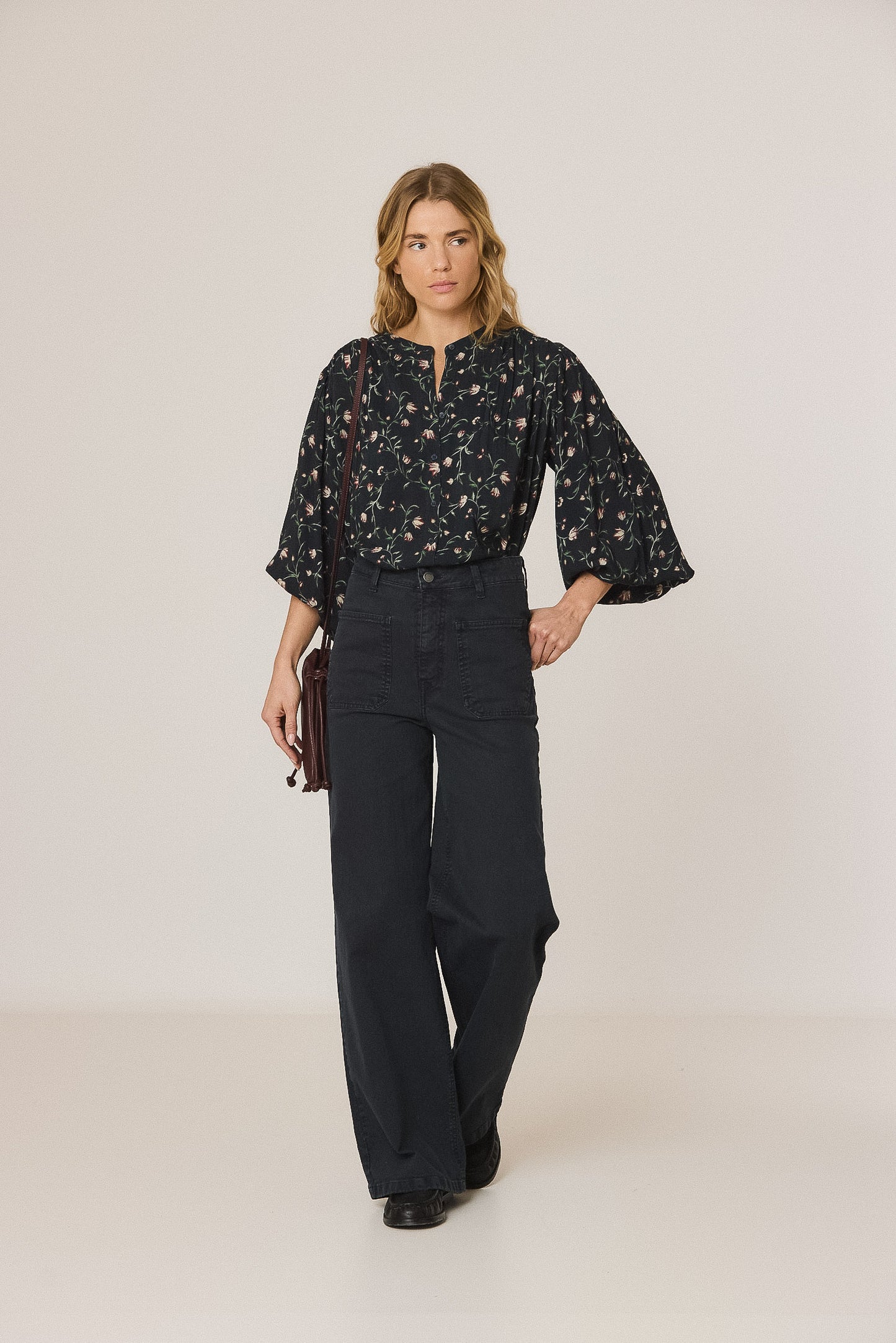 VIENNA WIDE-LEG TROUSERS