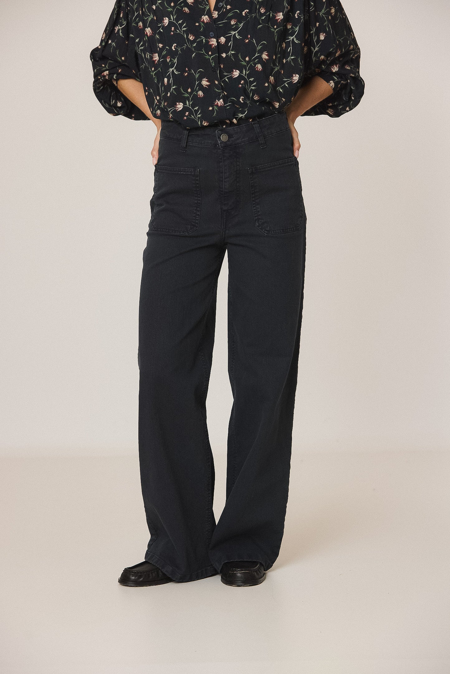VIENNA WIDE-LEG TROUSERS