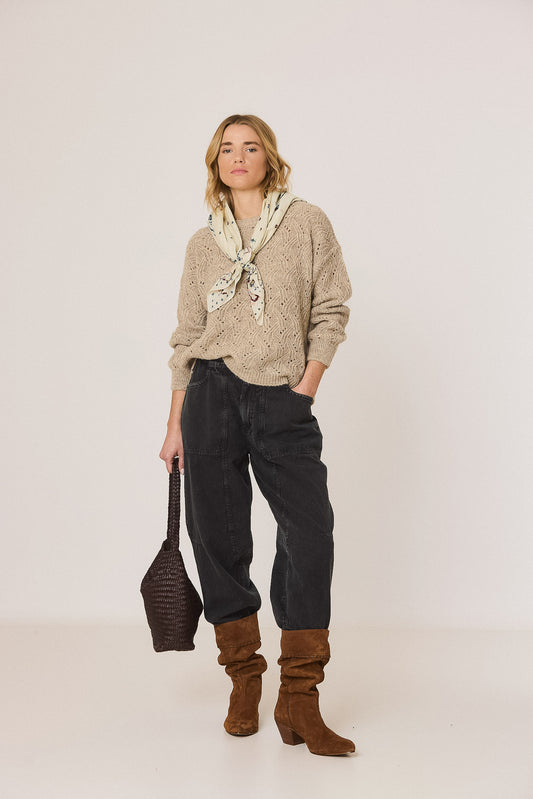 DECORATIVE SWEATER WITH ALPACA 4
