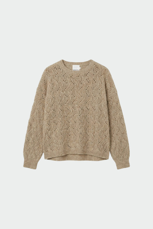 DECORATIVE SWEATER WITH ALPACA 5