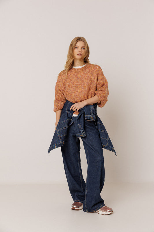 DECORATIVE MELANGE SWEATER 2