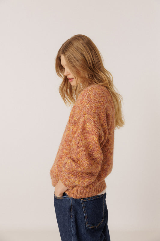 DECORATIVE MELANGE SWEATER 4