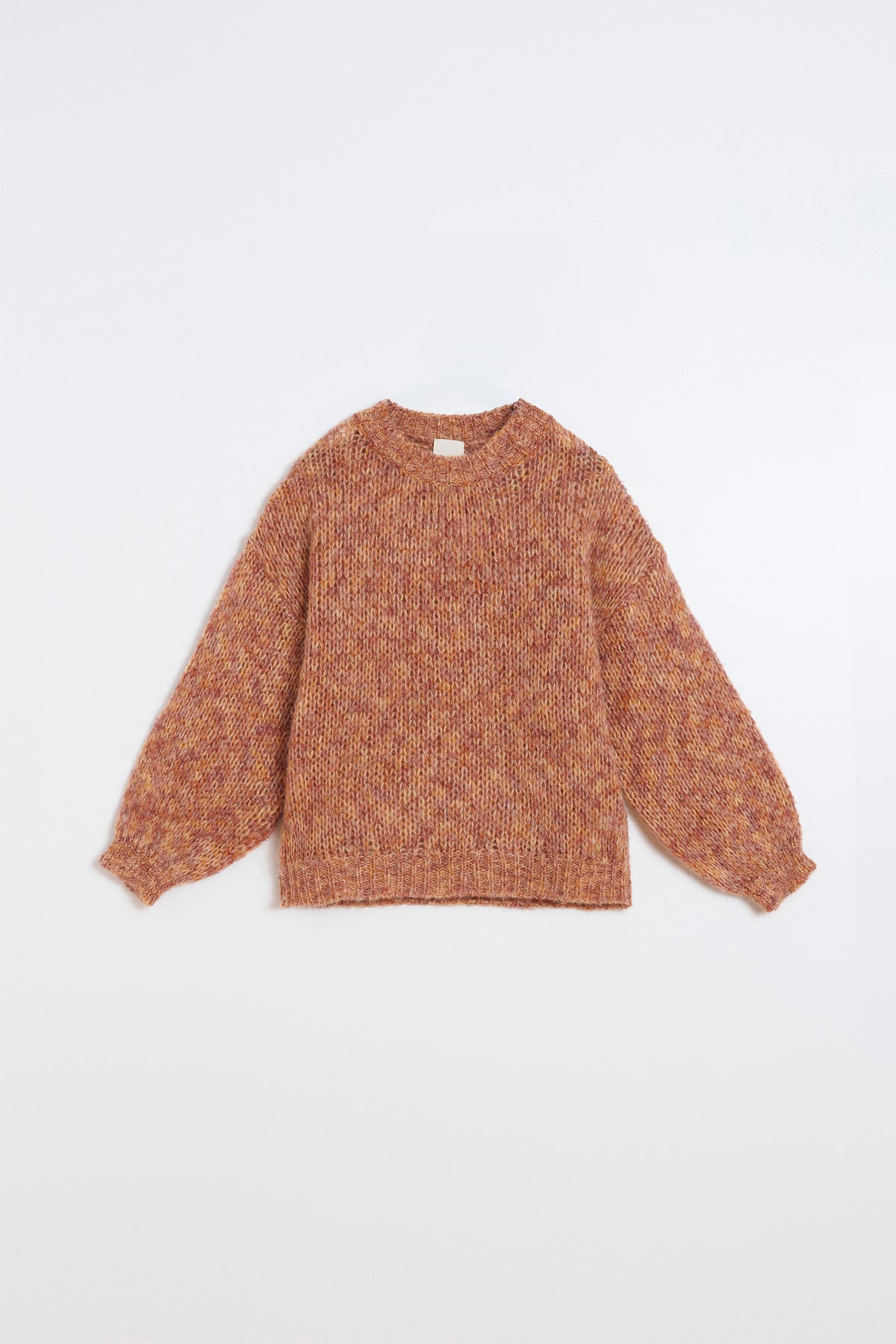 DECORATIVE MELANGE SWEATER
