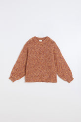 DECORATIVE MELANGE SWEATER