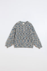 DECORATIVE MELANGE SWEATER
