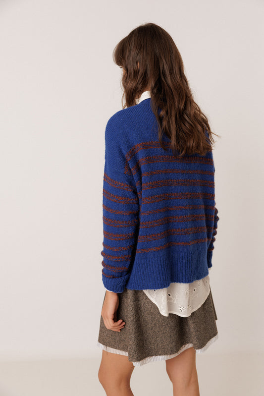JACQUARD STRIPED PULLOVER 3