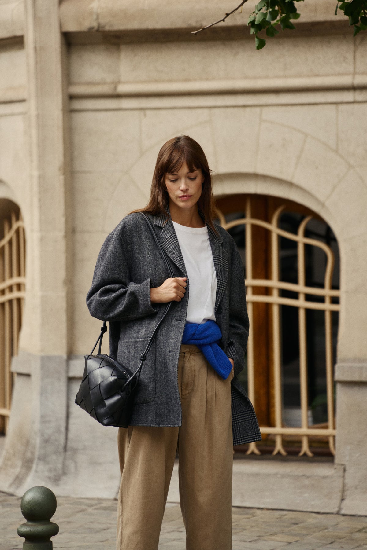 CASHMERE BALLOON-SLEEVE SWEATER