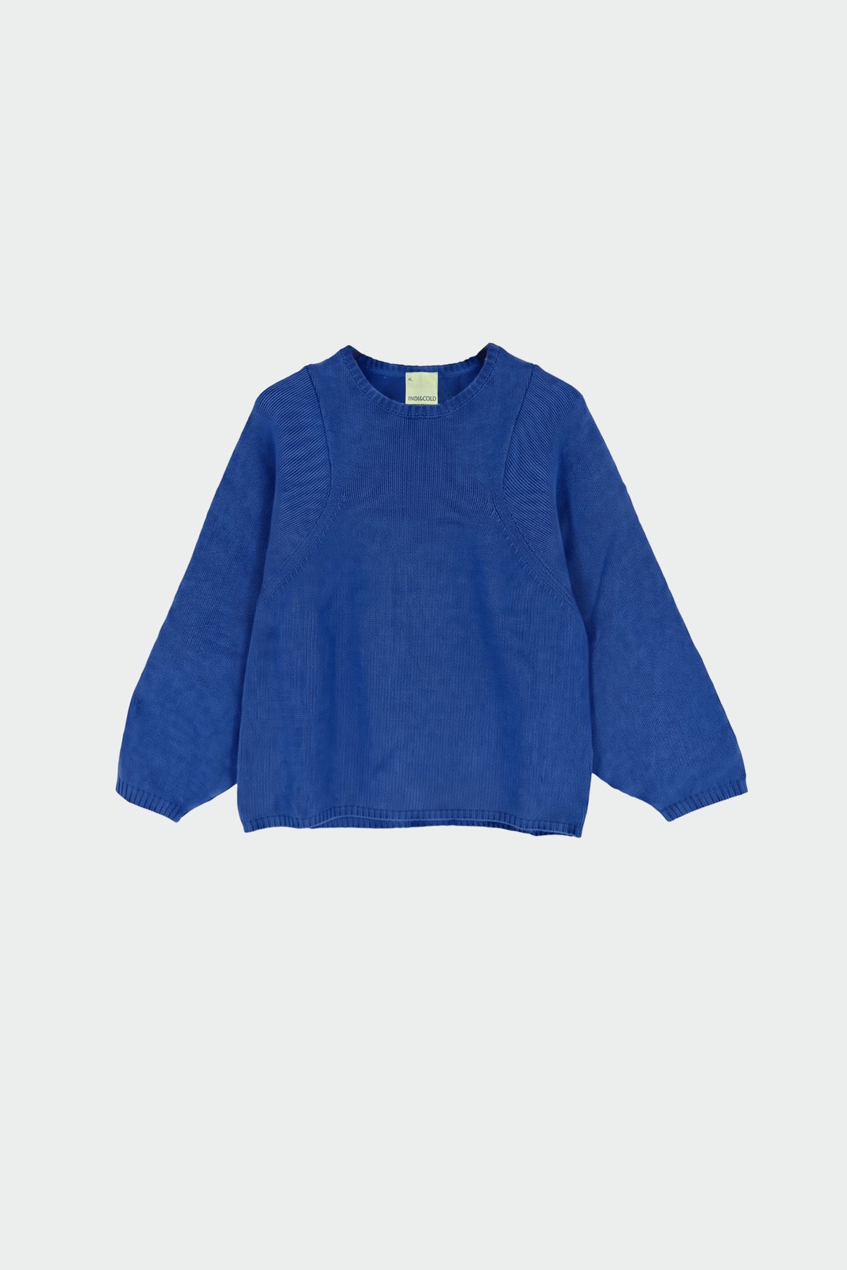 CASHMERE BALLOON-SLEEVE SWEATER