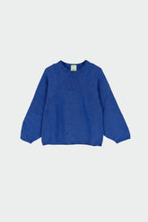 CASHMERE BALLOON-SLEEVE SWEATER