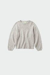 CASHMERE BALLOON-SLEEVE SWEATER