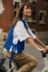 CASHMERE SIDE-TIE VEST