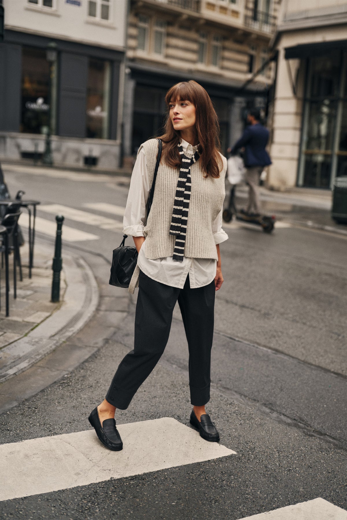 CASHMERE SIDE-TIE VEST