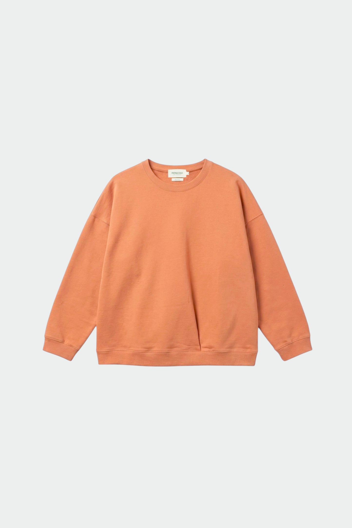 BASIC PLEATED SWEATSHIRT