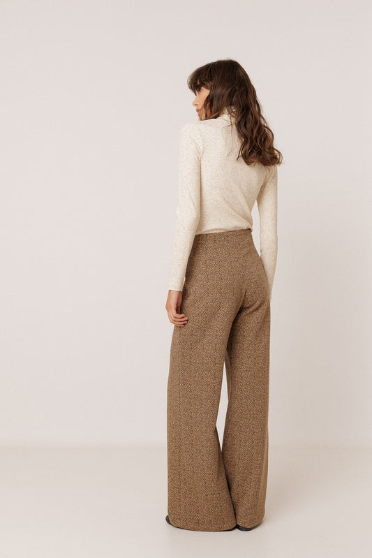 DOUBLE-KNIT JACQUARD PANTS 2