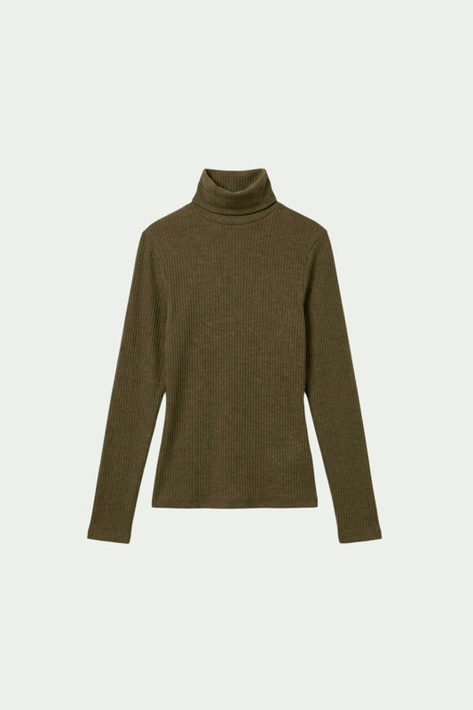 FITTED RIBBED T-SHIRT 6
