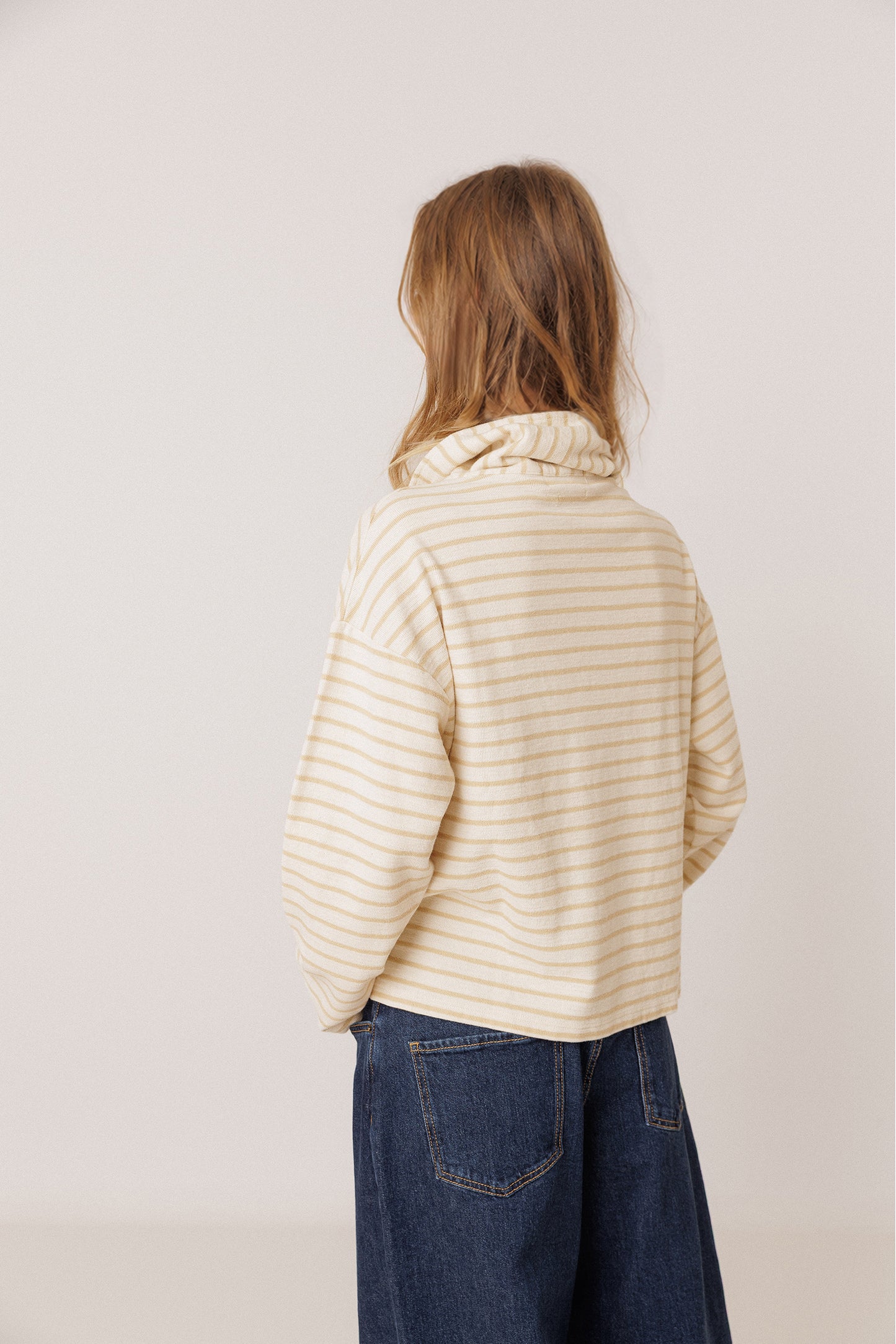 TERRYCLOTH SAILOR SWEATSHIRT