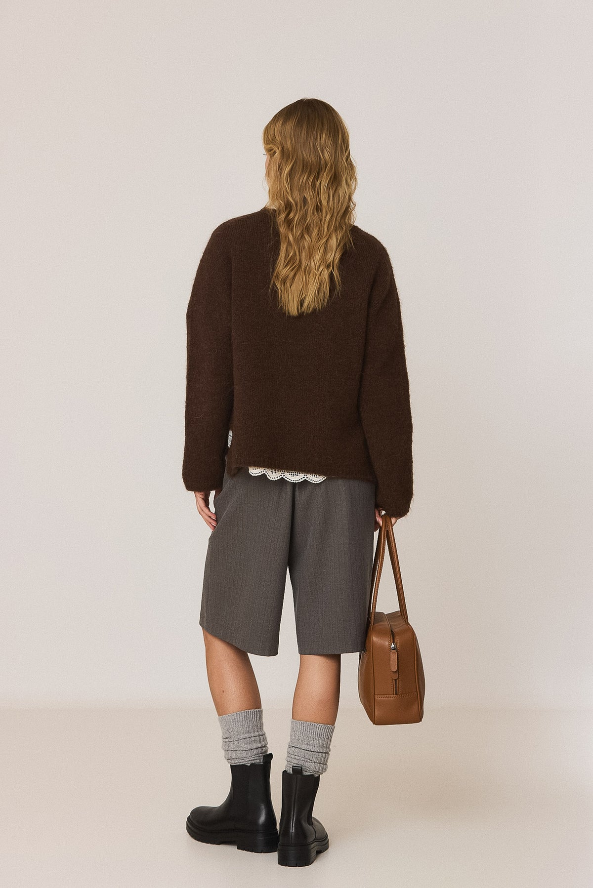 SWEATER WITH MOHAIR