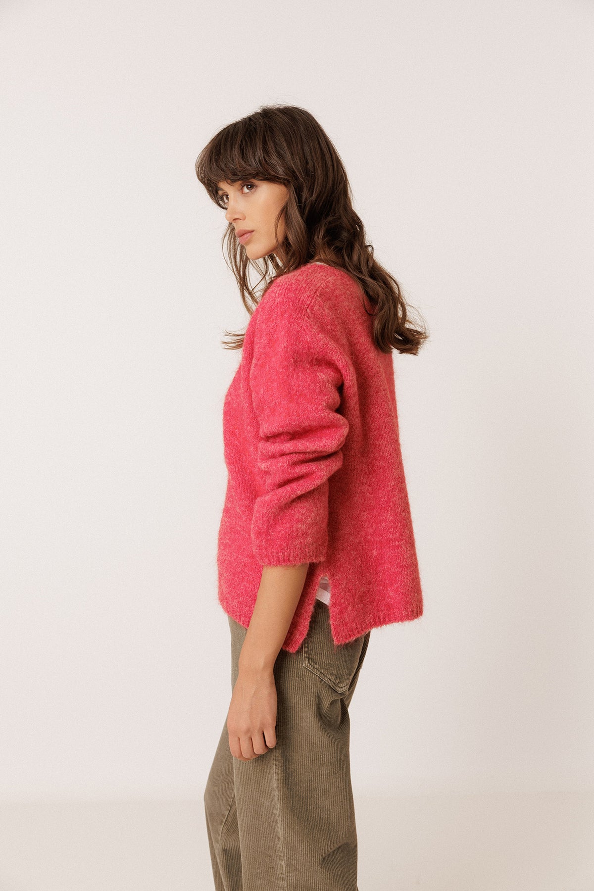 SWEATER WITH MOHAIR