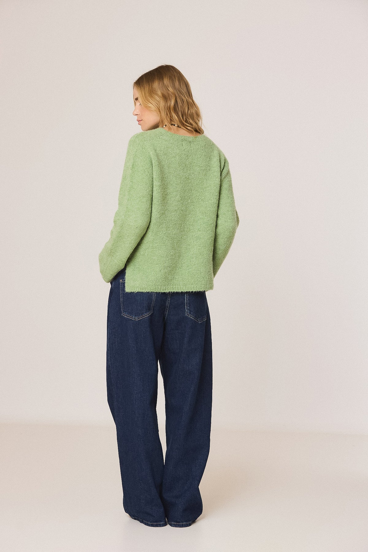 SWEATER WITH MOHAIR