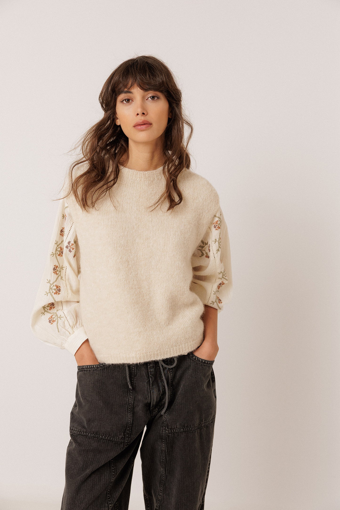 BOXY VEST WITH MOHAIR