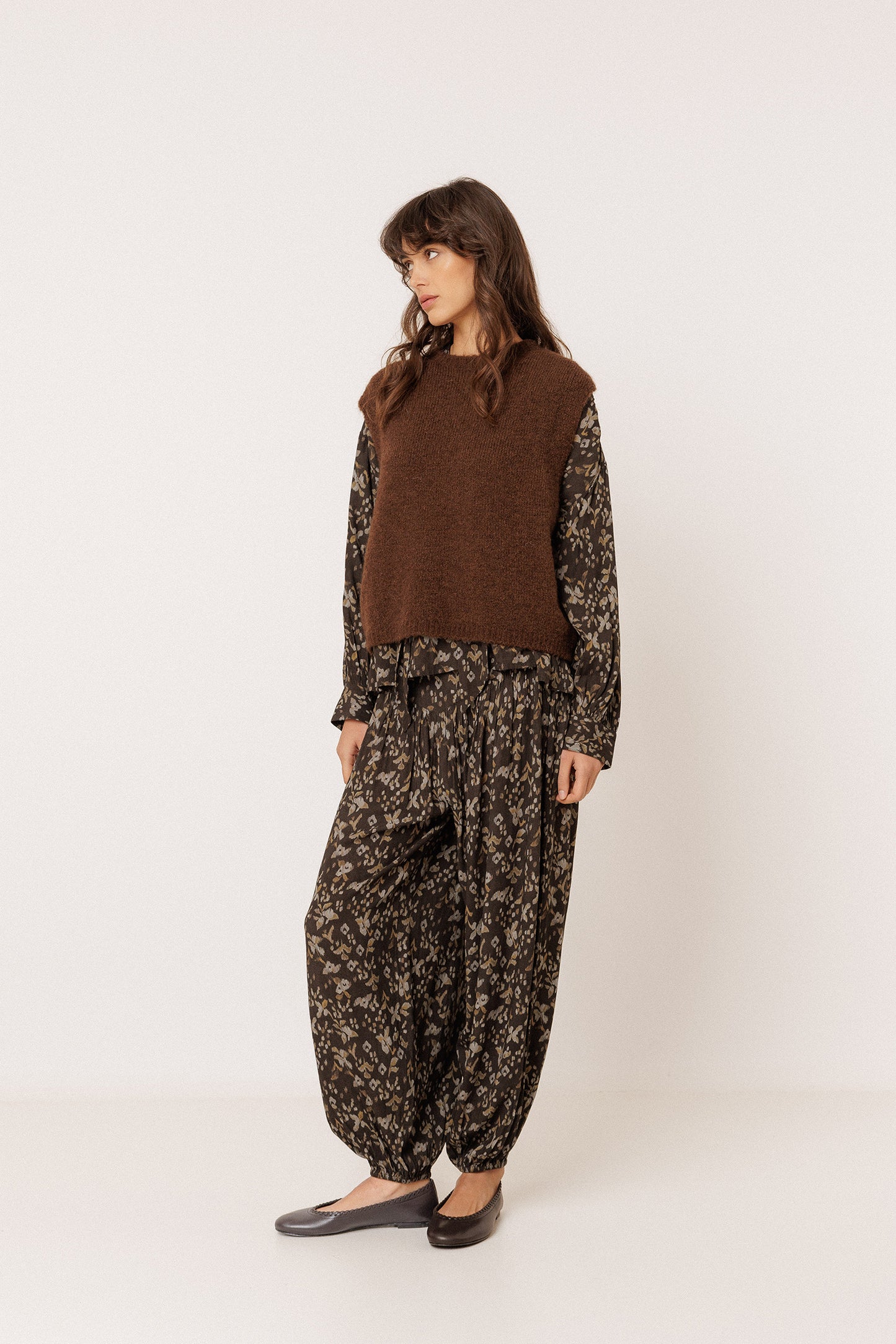 BOXY VEST WITH MOHAIR