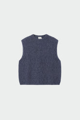 BOXY VEST WITH MOHAIR