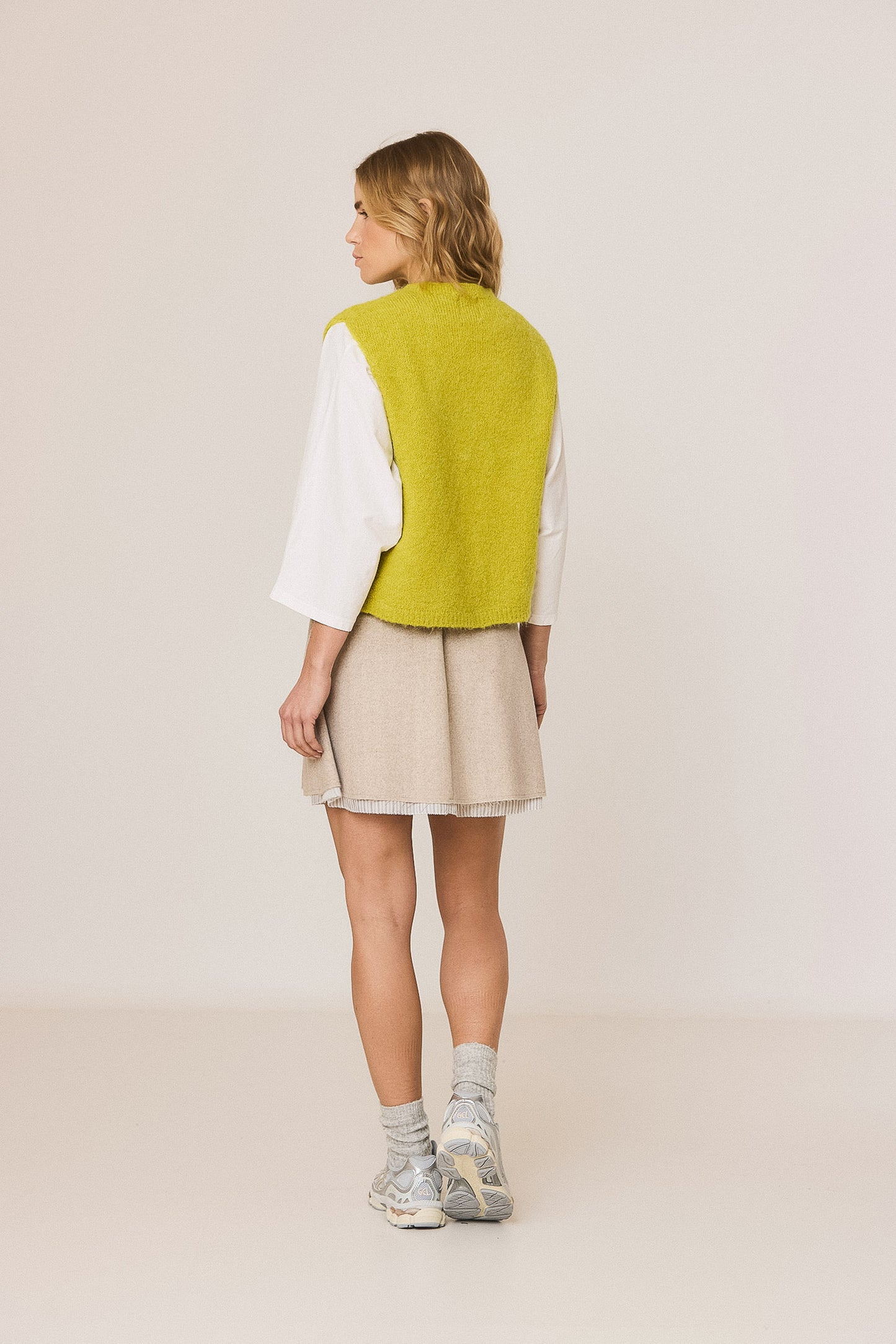 BOXY VEST WITH MOHAIR