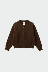 BOMBER-STYLE JACKET WITH MOHAIR