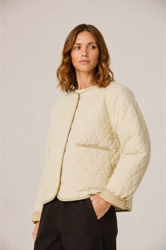 REVERSIBLE QUILTED COAT 1