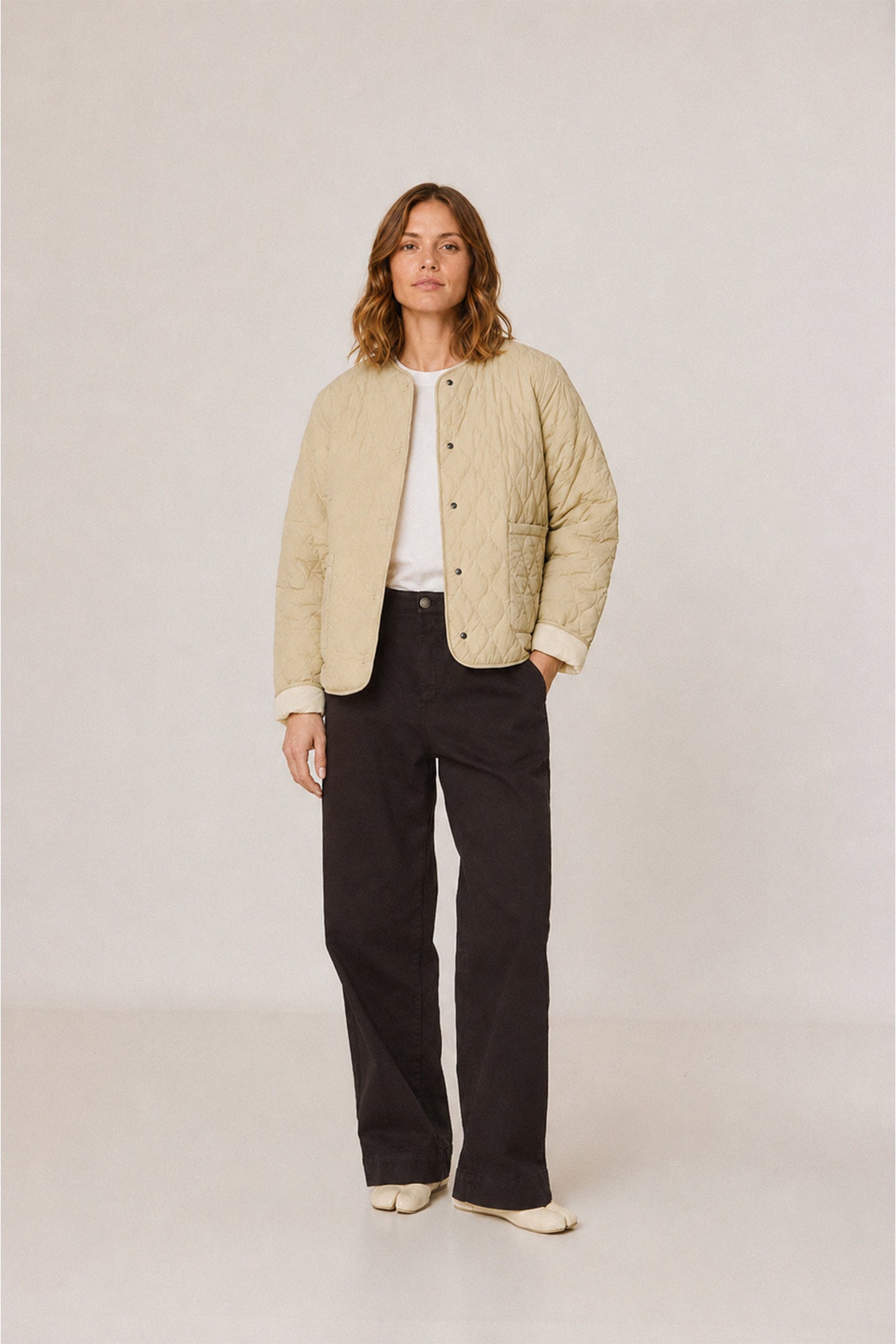 REVERSIBLE QUILTED COAT
