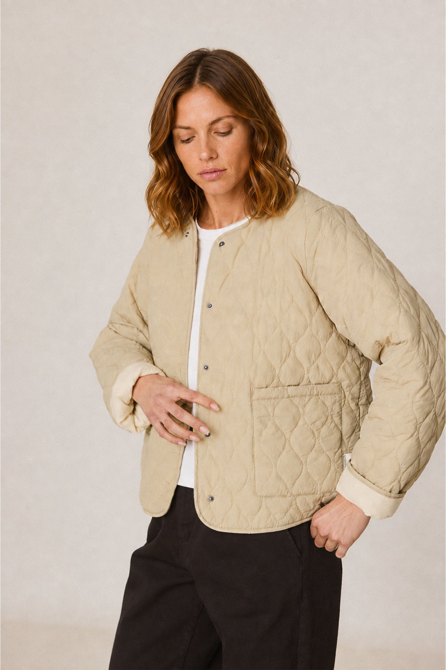 REVERSIBLE QUILTED COAT