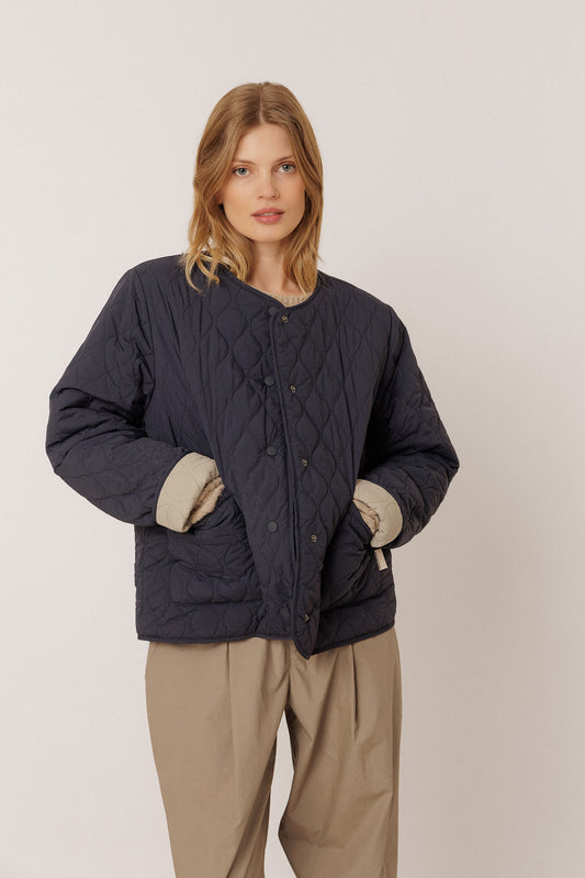 REVERSIBLE QUILTED COAT 1