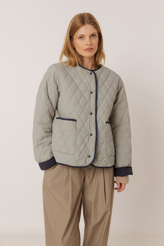 REVERSIBLE QUILTED COAT 2