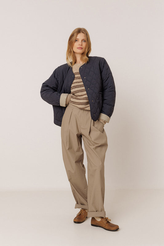 REVERSIBLE QUILTED COAT 4