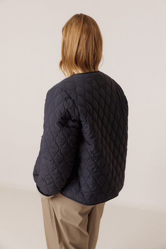 REVERSIBLE QUILTED COAT 5