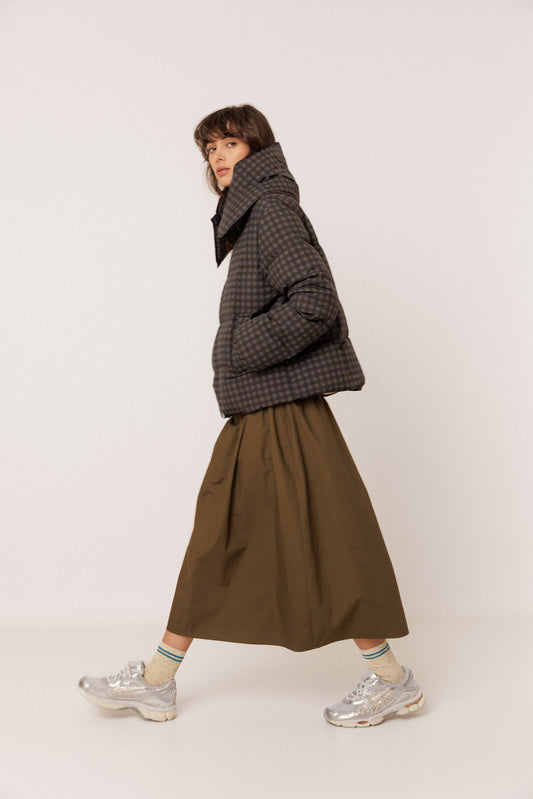 SHORT PRINTED DOWN JACKET 2